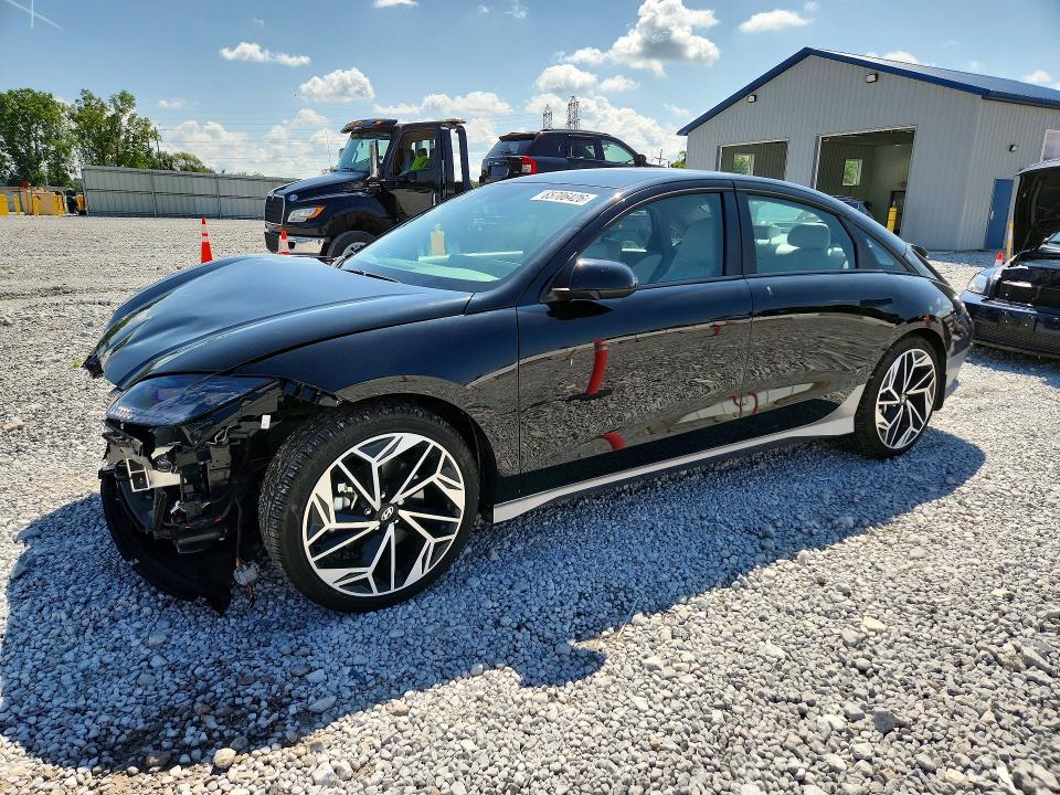 2024 Hyundai Ioniq 6 VIN KMHM34AC8RA080207 — COPART salvage auction photo
