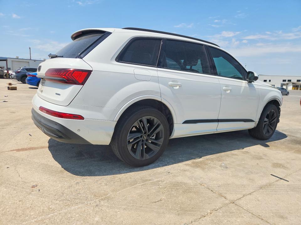 2021 Audi Q7 VIN WA1LJAF79MD037044 COPART salvage auction — FRONT END, Tx - Salvage Vehicle Title, sold $14,100 on 2026-09-03 (photo 3)