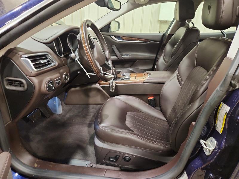 2019 Maserati Ghibli VIN ZAM57YTAXK1313232 COPART salvage auction — FRONT END, Pa - Certificate Of Salvage, sold $7,600 on 2026-08-18 (photo 7)