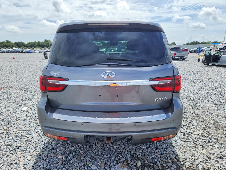 2019 Infiniti Qx80 VIN JN8AZ2NF4K9681981 COPART salvage auction — FRONT END, FL - CERT OF TITLE SLVG REBUILDABLE, sold $6,300 on 2026-09-03 (photo 6)