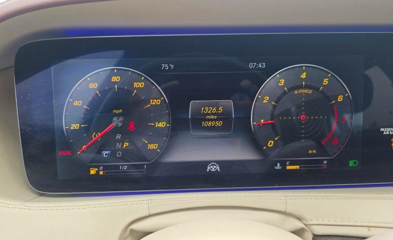 2018 Mercedes-benz S class VIN WDDUG8DB7JA369186 COPART salvage auction — NORMAL WEAR, VA - CERTIFICATE OF TITLE (P), sold $5,200 on 2026-08-12 (photo 8)