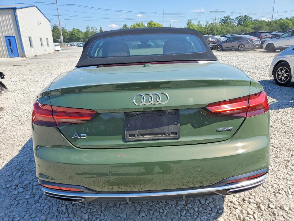 2020 Audi A5 VIN WAUYNGF55LN001939 COPART salvage auction — FRONT END, Ma - Cert Of Title-Salvage, sold $7,000 on 2026-08-26 (photo 6)