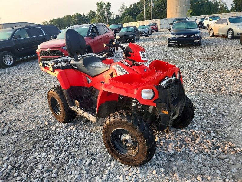 2018 Polaris Sportsman VIN 4XASDA571JA100815 COPART salvage auction — FRONT END, Mi - Certificate Of Title, sold $1,450 on 2026-08-27 (photo 1)