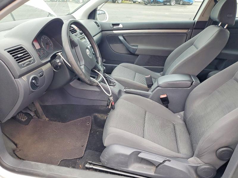 2008 Volkswagen Golf VIN WVWAB71K28W244636 COPART salvage auction — UNDERCARRIAGE, OR - CERTIFICATE OF TITLE, sold $700 on 2026-08-19 (photo 7)