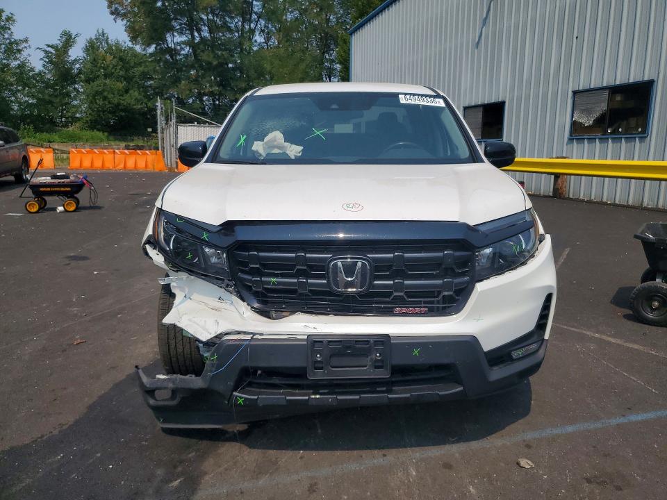 2025 Honda Ridgeline VIN 5FPYK3F1XSB011050 COPART salvage auction — FRONT END, Wa - Bill Of Sale, sold $10,300 on 2026-08-19 (photo 5)