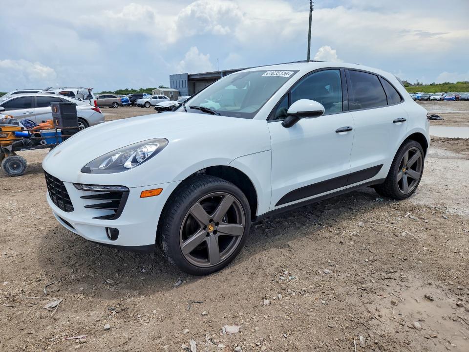 2018 Porsche Macan VIN WP1AA2A51JLB22369 — COPART salvage auction photo