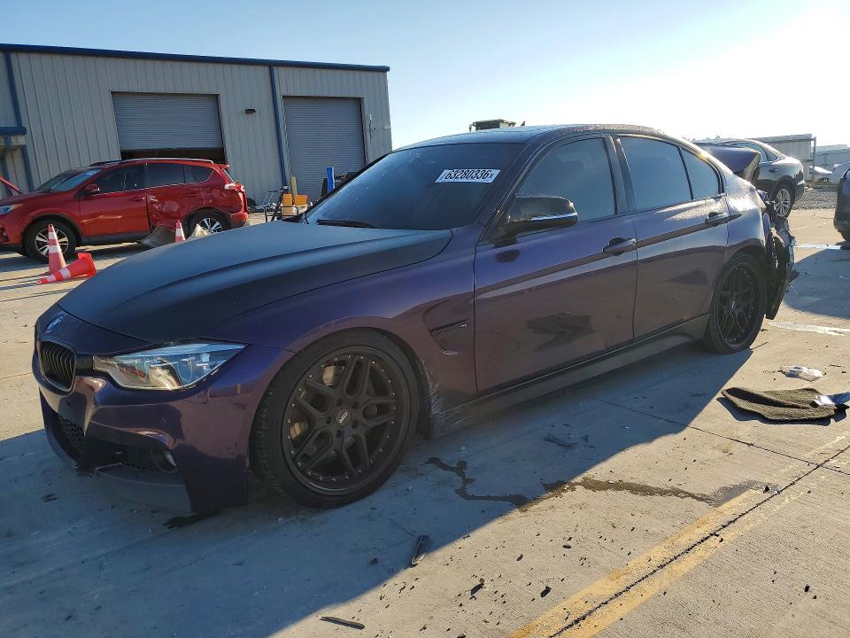 2017 BMW 3er VIN WBA8B7G37HNU38242 — COPART salvage auction photo