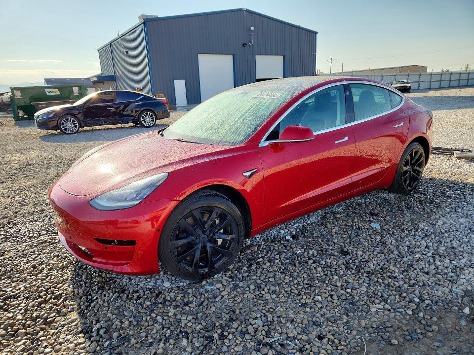 2020 Tesla Model 3 VIN 5YJ3E1EB8LF710994 — COPART salvage auction photo