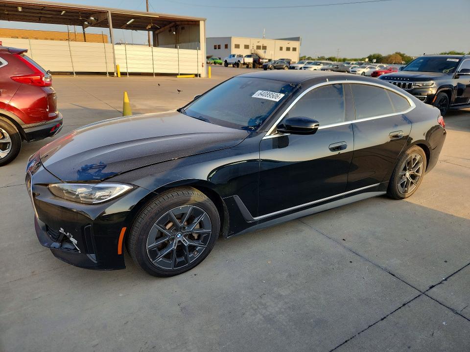 2023 BMW I4 VIN WBY73AW05PFN48939 — COPART salvage auction photo