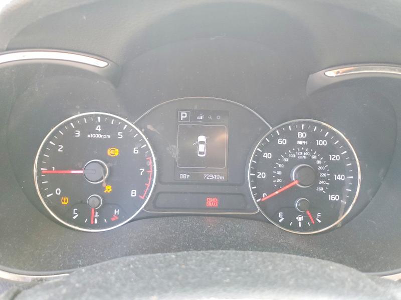 2018 Kia Forte VIN 3KPFK4A7XJE281983 COPART salvage auction — FRONT END, Ca - Salvage Certificate, sold $1,350 on 2026-10-01 (photo 9)