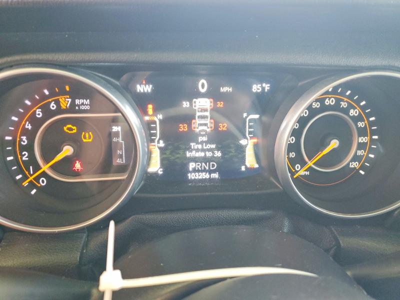 2018 Jeep Wrangler Unlimited VIN 1C4HJXEG1JW240302 COPART salvage auction — MINOR DENT/SCRATCHES, NM - CERT OF TITLE-SALVAGE, sold $11,200 on 2026-09-16 (photo 9)