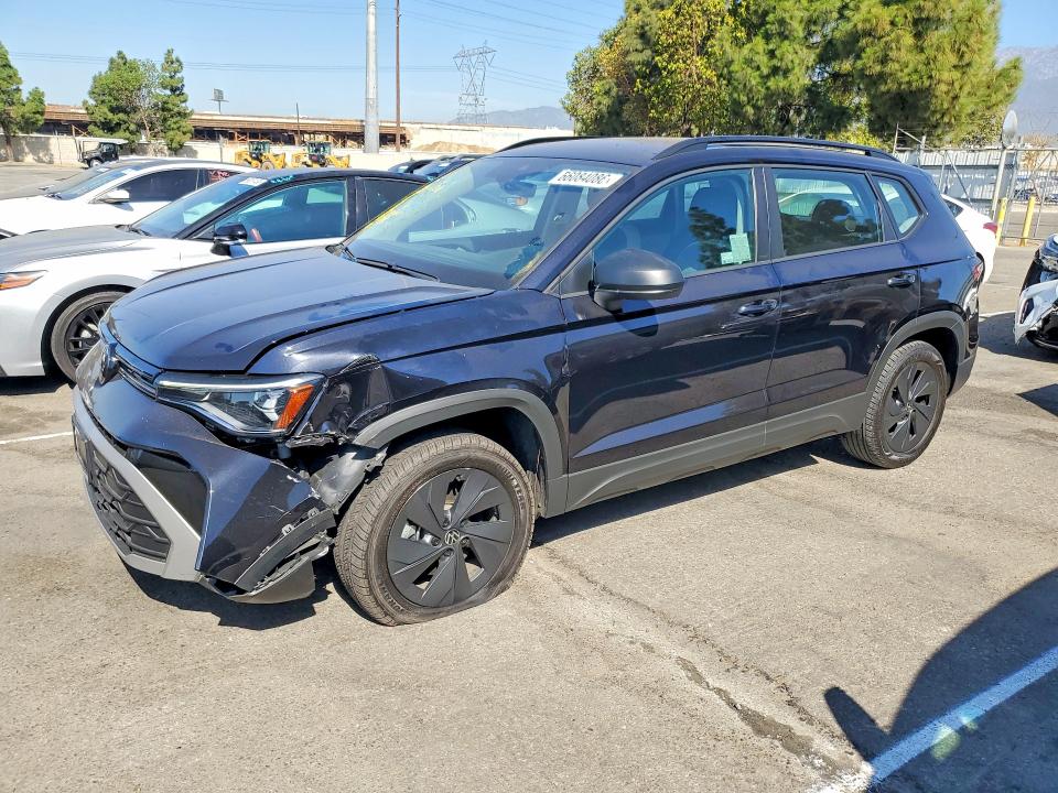 2025 Volkswagen Taos VIN 3VV5C7B25SM049913 — COPART salvage auction photo