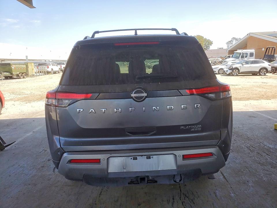 2023 Nissan Pathfinder VIN 5N1DR3DK4PC204924 COPART salvage auction — UNDERCARRIAGE, CA - SALVAGE CERTIFICATE, sold $15 on 2026-09-10 (photo 6)