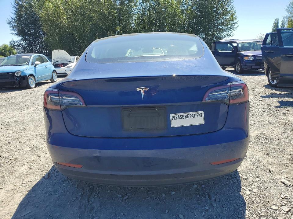 2021 Tesla Model 3 VIN 5YJ3E1EAXMF022858 COPART salvage auction — FRONT END, Wa - Bill Of Sale, sold $4,450 on 2026-08-28 (photo 6)