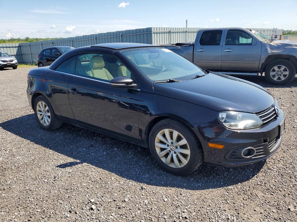 2012 Volkswagen Eos VIN WVWBD7AH4CV000634 COPART salvage auction — MECHANICAL, On - Permit No Brand - Unfit, sold $300 on 2026-08-18 (photo 4)