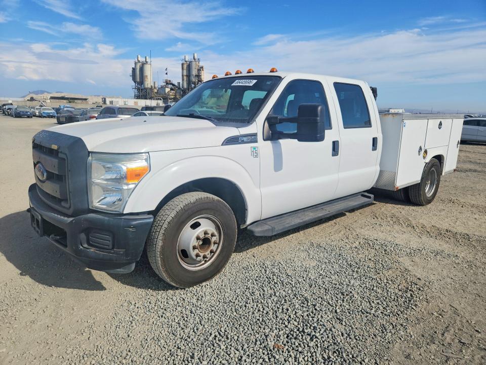 2013 Ford F350 VIN 1FD8W3C63DEA98786 COPART salvage auction — MINOR DENT/SCRATCHES, Ca - Dis/Dlr/Exp Only Clean Title, sold $8,000 on 2026-09-08 (photo 1)