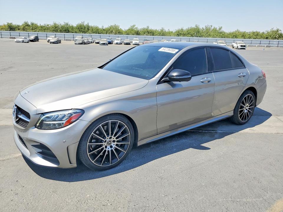 2020 Mercedes-benz C-klasse VIN W1KWF8DB1LR569996 — COPART salvage auction photo