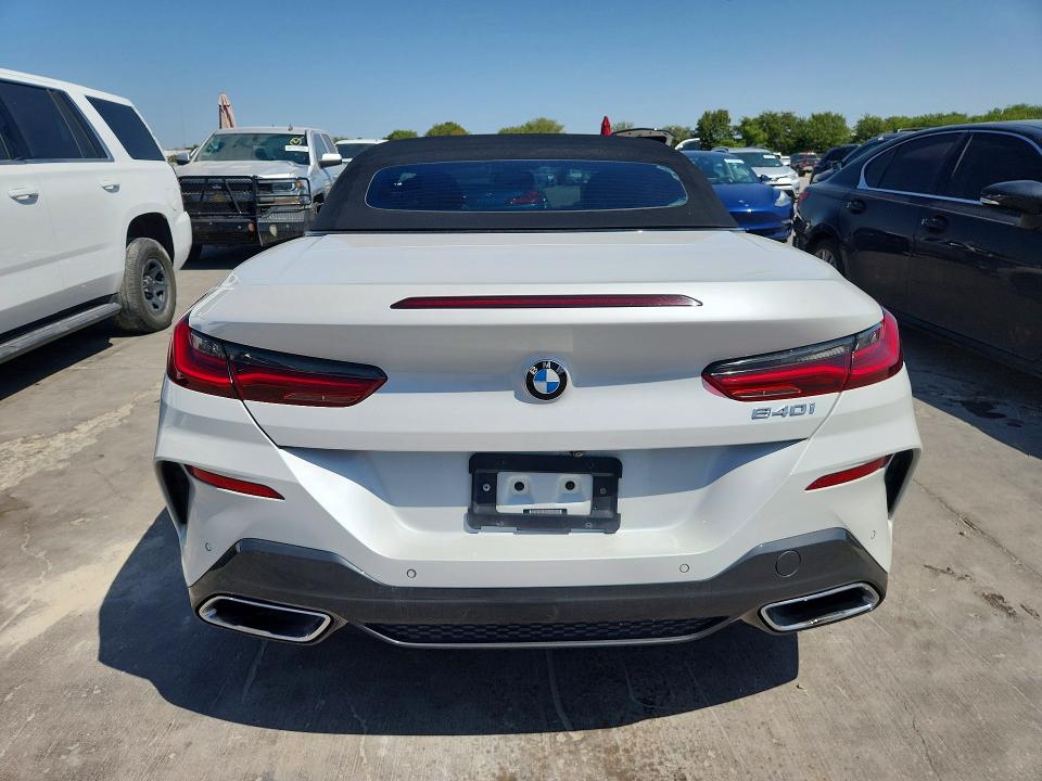 2022 BMW 8er VIN WBADZ2C06NCH07866 COPART salvage auction — NORMAL WEAR, Tx - Certificate Of Title (P), sold $27,000 on 2026-08-27 (photo 6)