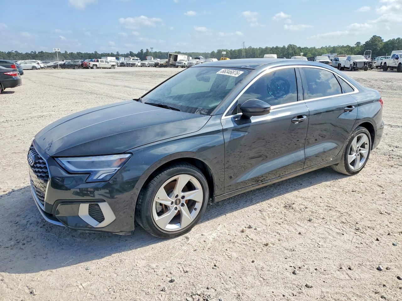 2023 Audi A3 VIN WAUBUDGY8PA043146 — COPART salvage auction photo