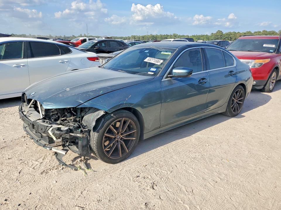 2021 BMW 3er VIN 3MW5R1J09M8B95430 — COPART salvage auction photo