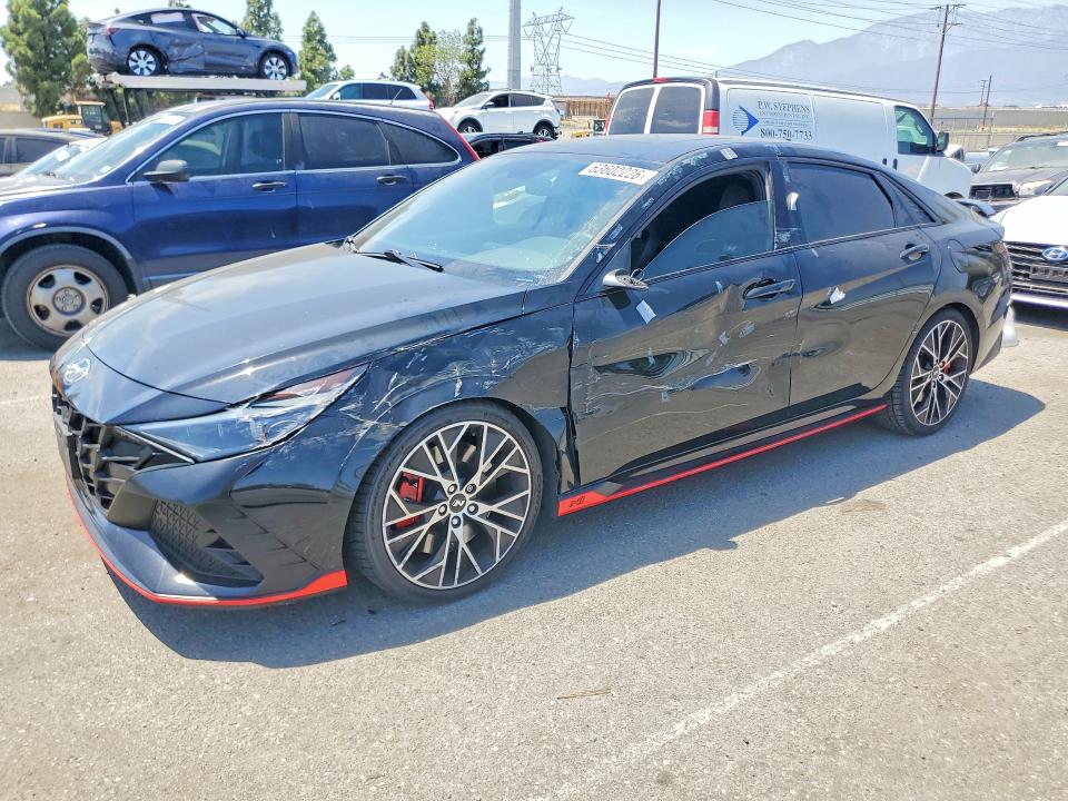 2023 Hyundai Elantra n VIN KMHLW4AK9PU014433 — COPART salvage auction photo