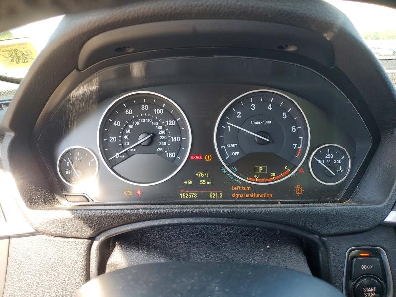 2015 BMW 3er VIN WBA3B5C50FF961499 COPART salvage auction — FRONT END, Ny - Mv-907A Salvage Certificate, sold $650 on 2026-08-07 (photo 9)