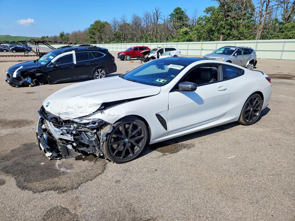 2021 BMW M8 VIN WBABC4C09MCF23363 — COPART salvage auction photo