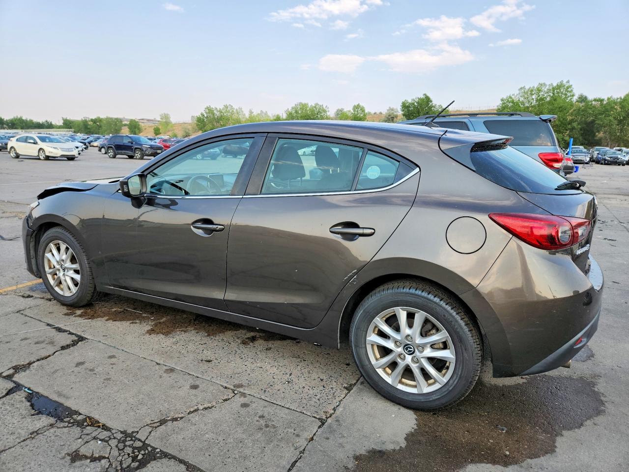 2015 Mazda 3 VIN 3MZBM1L7XFM147747 COPART salvage auction — Front End, CO - SALVAGE TITLE, sold $1,500 on 2026-09-12 (photo 2)