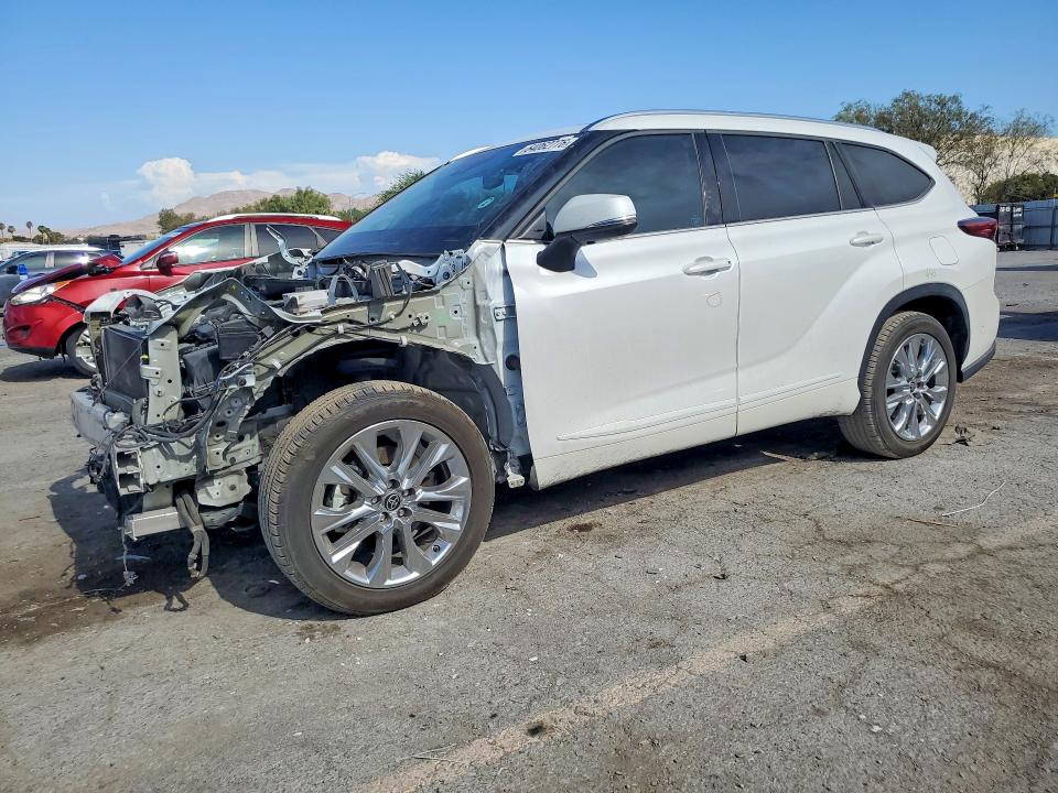 2023 Toyota Highlander VIN 5TDYARAH4PS522887 — COPART salvage auction photo