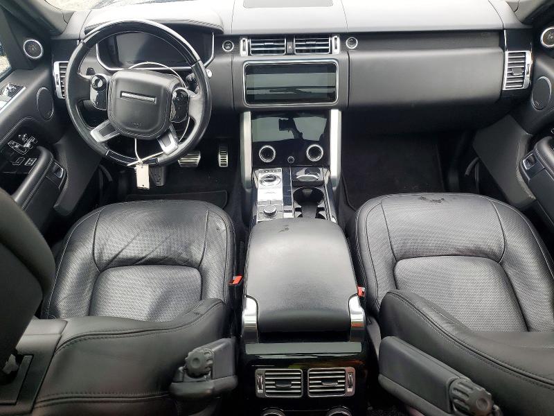 2021 Land rover RANGE ROVER VIN SALGS2SE4MA457142 COPART salvage auction — FRONT END, NY - MV-907A SALVAGE CERTIFICATE, sold $20,700 on 2026-09-16 (photo 8)