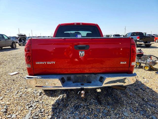2006 Dodge Ram 2500 VIN 3D7KR28CX6G110685 COPART salvage auction — FRONT END, TX - SALVAGE VEHICLE TITLE, sold $2,100 on 2026-09-29 (photo 6)