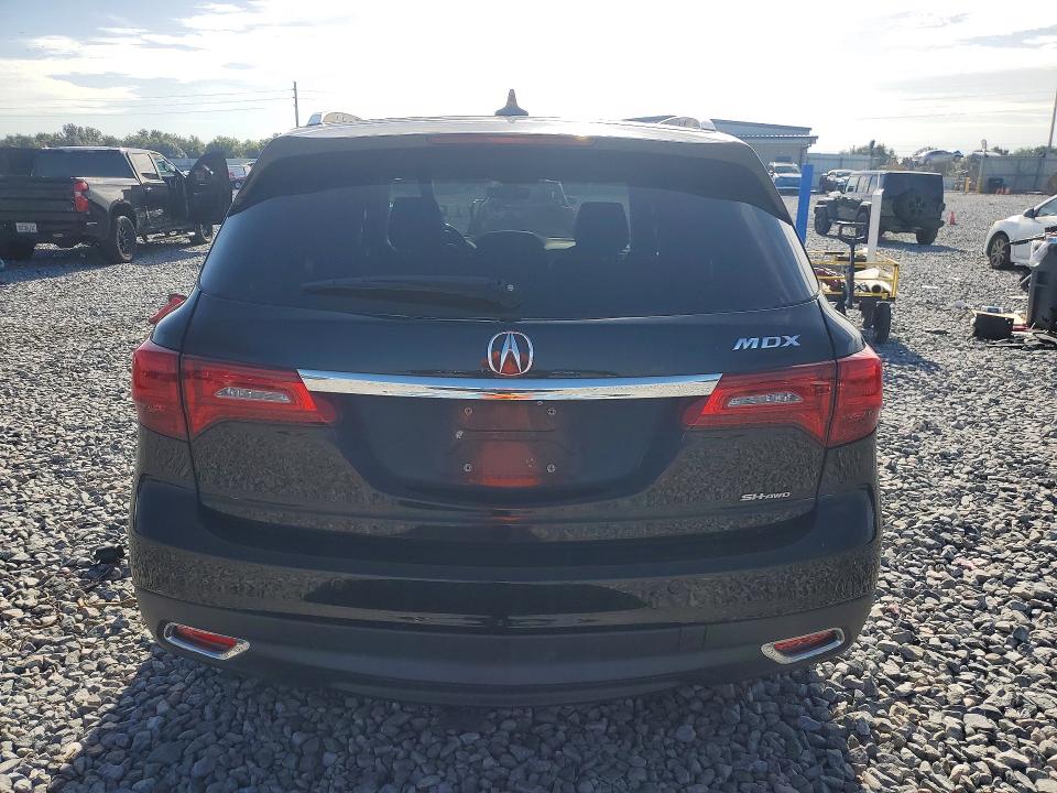 2016 Acura Mdx VIN 5FRYD4H96GB030292 COPART salvage auction — FRONT END, FL - CERTIFICATE OF TITLE, sold $3,950 on 2026-09-01 (photo 6)