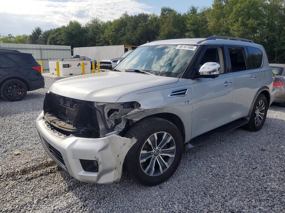 2020 Nissan Armada VIN JN8AY2ND5LX017512 — COPART salvage auction photo