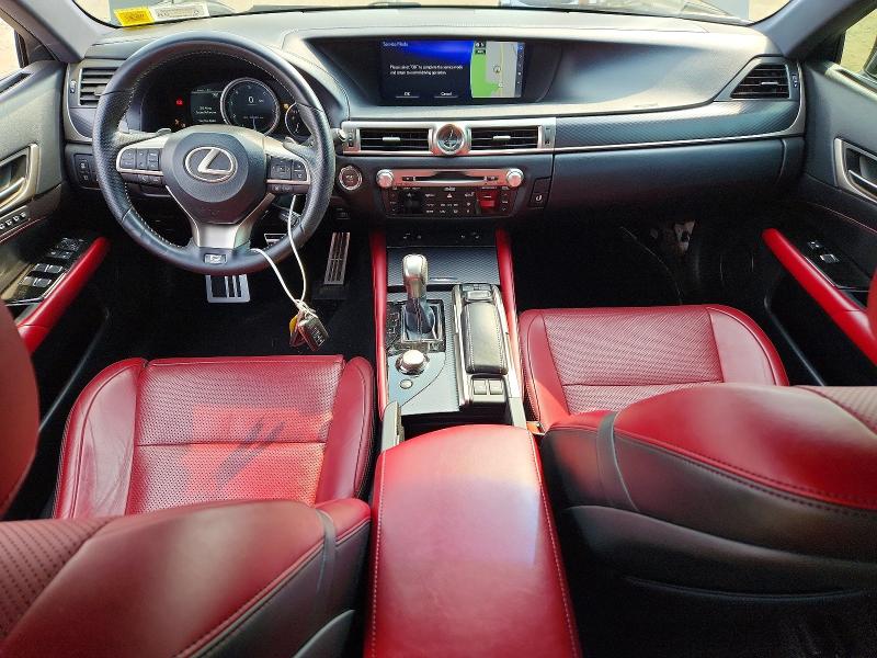 2019 Lexus Gs VIN JTHCZ1BL8KA011355 COPART salvage auction — WATER/FLOOD, Nj - Cert Of Title-Salvage Flood, sold $16,900 on 2026-08-26 (photo 8)