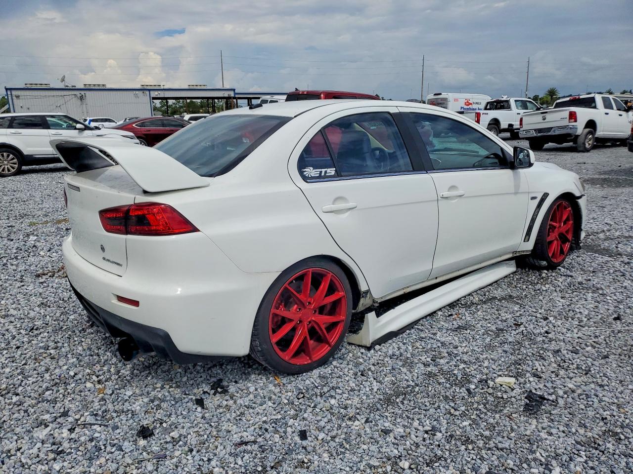 2013 Mitsubishi Lancer VIN JA32W5FV2DU011733 COPART salvage auction — Front End, FL - CERTIFICATE OF TITLE, sold $13,900 on 2026-09-09 (photo 3)