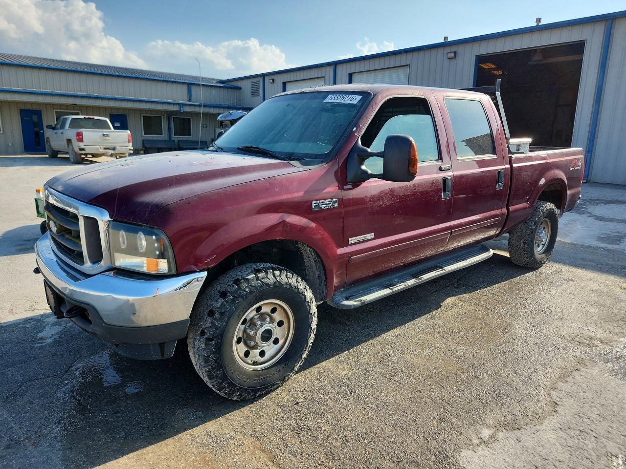 2004 Ford F-250 Super Duty VIN 1FTNW21P54EA35282 — COPART salvage auction photo