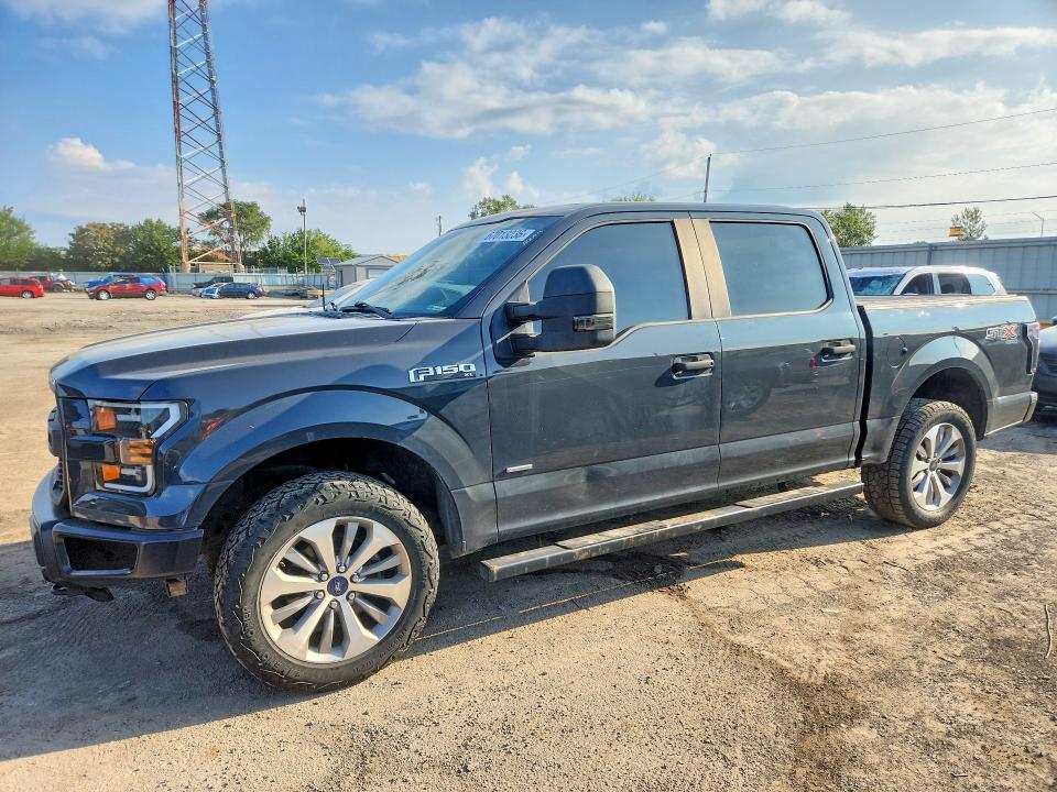 2017 Ford F-150 VIN 1FTEW1EP1HKD86394 COPART salvage auction — SIDE, Salvage Title, sold $9,200 on 2026-09-04 (photo 1)