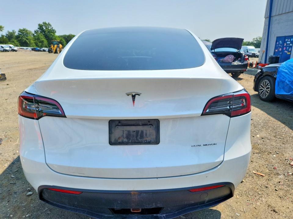 2023 Tesla Model y VIN 7SAYGDEE4PF664407 COPART salvage auction — FRONT END, Nj - Cert Of Title-Salvage, sold $11,600 on 2026-09-09 (photo 6)
