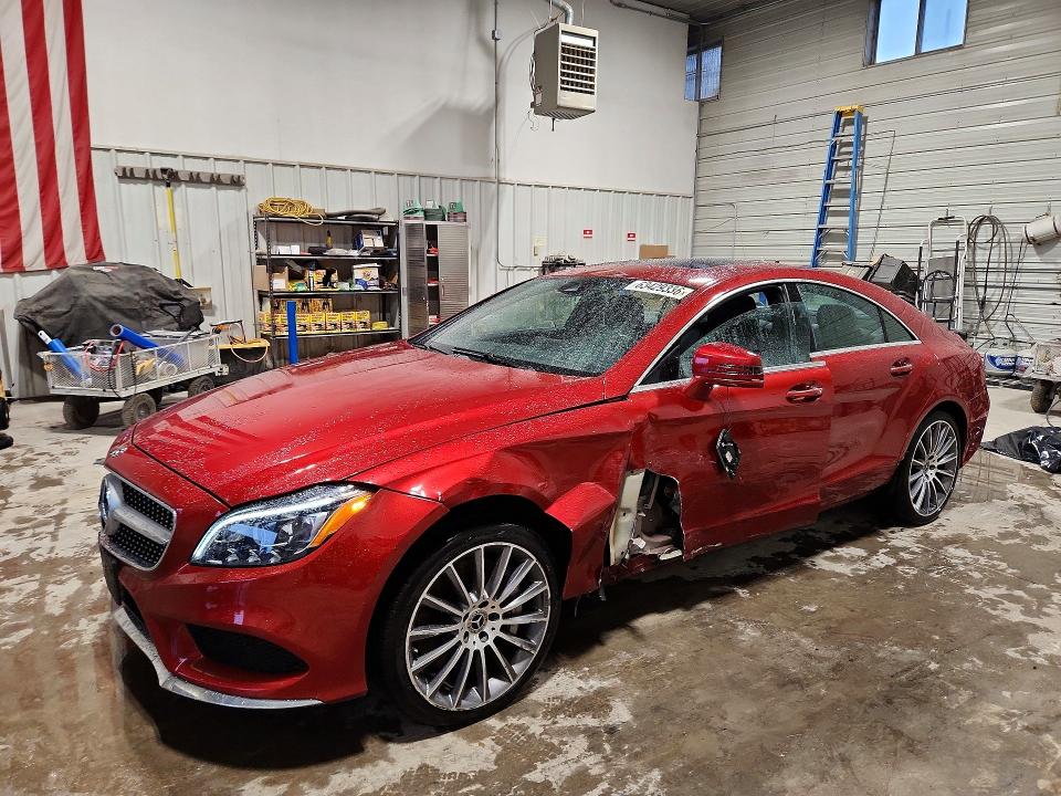 2018 Mercedes-benz Cls-class VIN WDDLJ9BB5JA205070 — COPART salvage auction photo