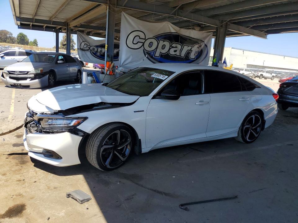 2022 Honda Accord VIN 1HGCV3F27NA045237 — COPART salvage auction photo