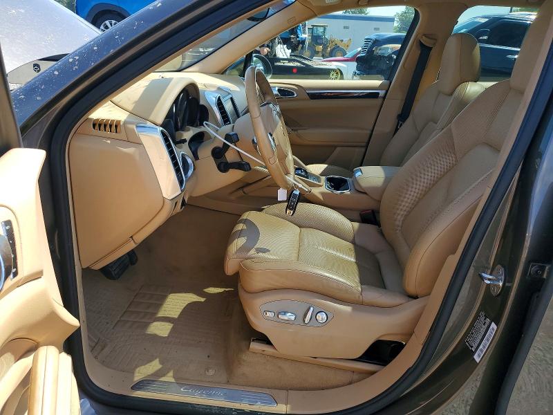 2012 Porsche Cayenne VIN WP1AA2A25CLA08688 COPART salvage auction — FRONT END, Nj - Cert Of Title-Salvage, sold $2,400 on 2026-08-28 (photo 7)