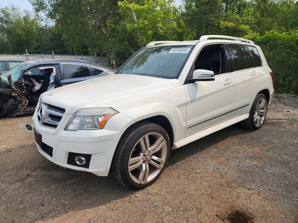 2010 Mercedes-benz Glk-class VIN WDCGG8HB4AF450256 COPART salvage auction — FRONT END, ON - PERMIT NO BRAND - UNFIT, sold $2,750 on 2026-08-18 (photo 1)