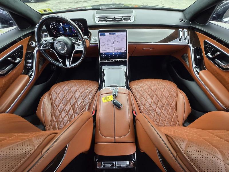 2021 Mercedes-Benz S-Class VIN W1K6G7GB0MA042146 COPART salvage auction — NORMAL WEAR, PA - CERT OF TITLE (P), sold $34,750 on 2026-09-16 (photo 9)