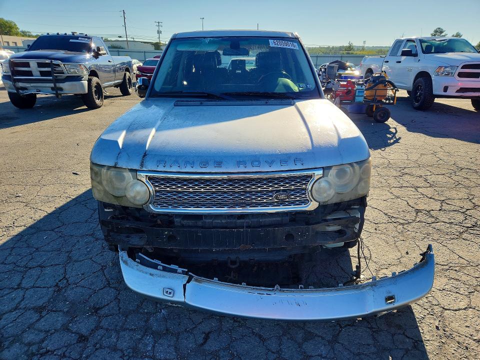 2006 Land rover RANGE ROVER VIN SALMF15406A223703 COPART salvage auction — FRONT END, Pa - Certificate Of Salvage, sold $400 on 2026-09-01 (photo 5)