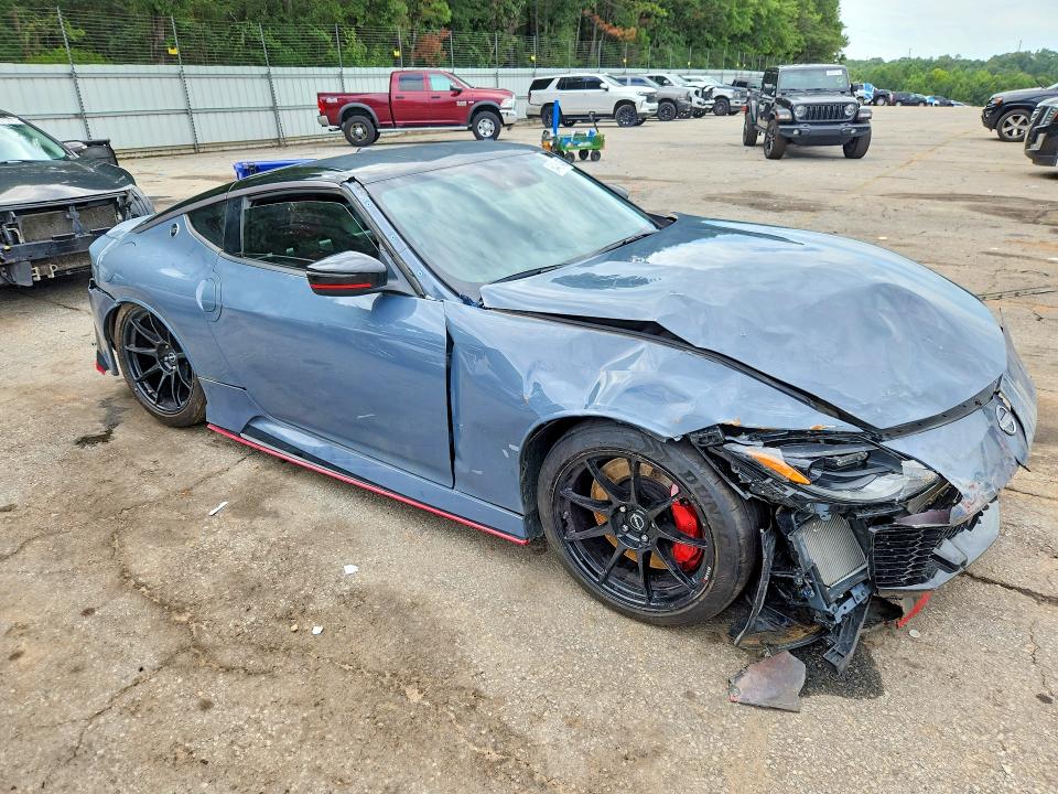 2024 Nissan Z VIN JN1BZ4CH8RM367499 COPART salvage auction — FRONT END, Nc - Salvage Certificate Of Title (P), sold $16,000 on 2026-08-18 (photo 4)
