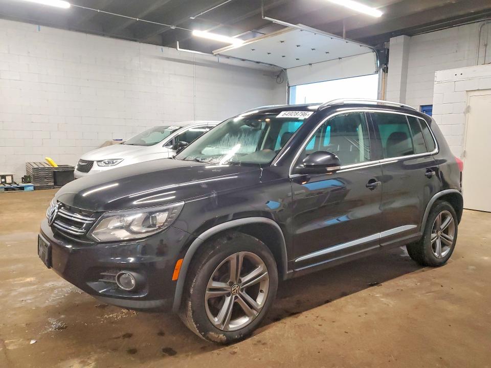 2017 Volkswagen Tiguan VIN WVGUV7AXXHK021294 COPART salvage auction — REAR END, Ia - Certificate Of Title, sold $1,950 on 2026-08-19 (photo 1)
