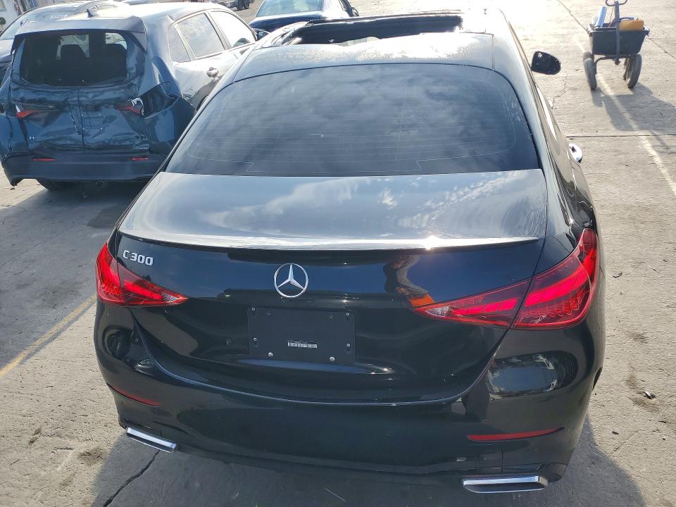 2024 Mercedes-benz C-klasse VIN W1KAF4GB7RR231994 COPART salvage auction — FRONT END, Tx - Dis/Dlr/Exp Only Salvage Title, sold $11,200 on 2026-08-24 (photo 6)