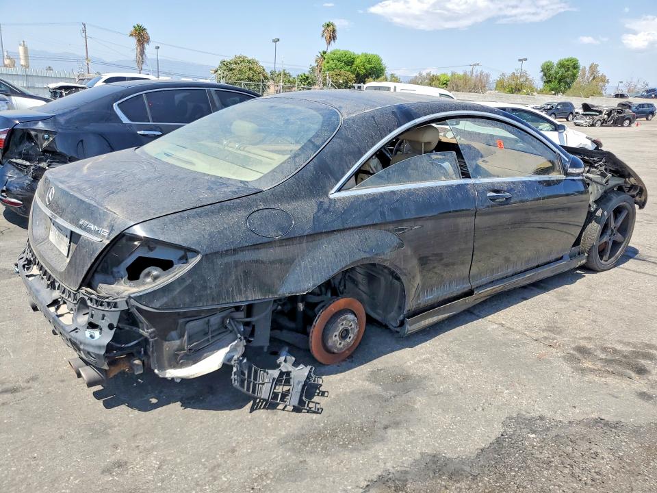 2009 Mercedes-benz Cl-klasse amg VIN WDDEJ77X59A019784 COPART salvage auction — FRONT END, Ca - Lien Papers-Clean Or Ac, sold $175 on 2026-08-13 (photo 3)