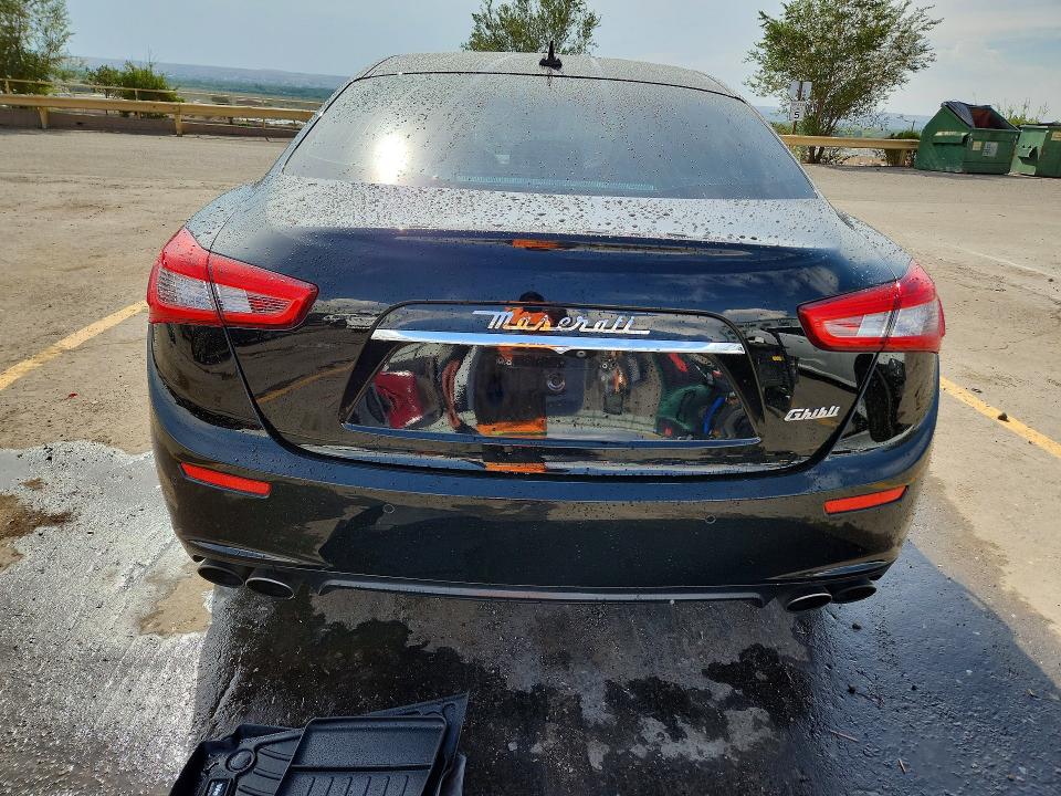 2017 Maserati Ghibli VIN ZAM57XSS9H1249763 COPART salvage auction — FRONT END, Salvage Title, sold $200 on 2026-08-17 (photo 6)