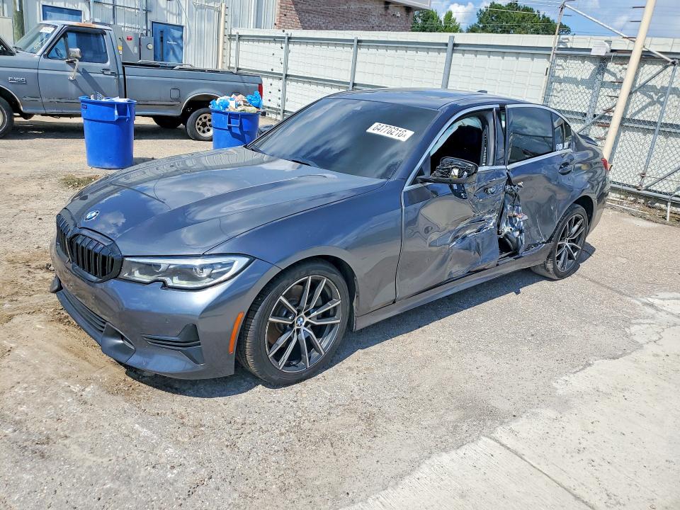 2020 BMW 3er VIN 3MW5R1J05L8B22960 — COPART salvage auction photo